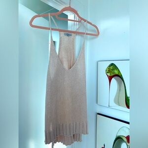 Rails Crochet Tank in Blush
